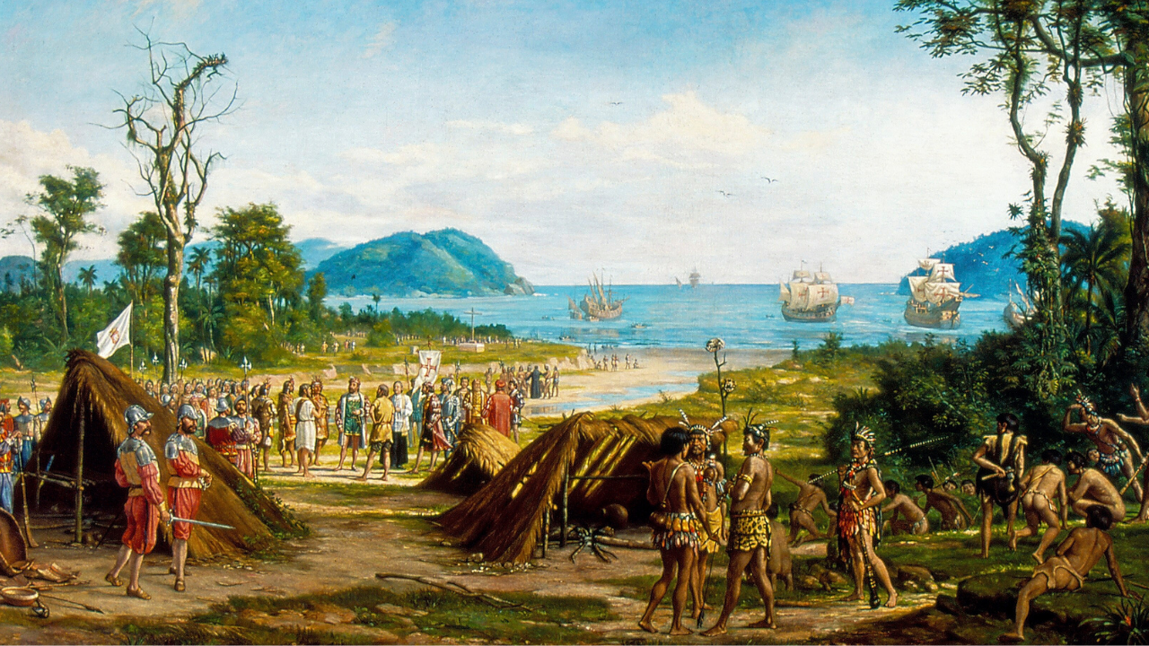 Há quase 500 anos, em 1532, cerca de 400 pessoas desembarcaram e fundaram a primeira vila do Brasil, onde nasceu a democracia nas Américas
