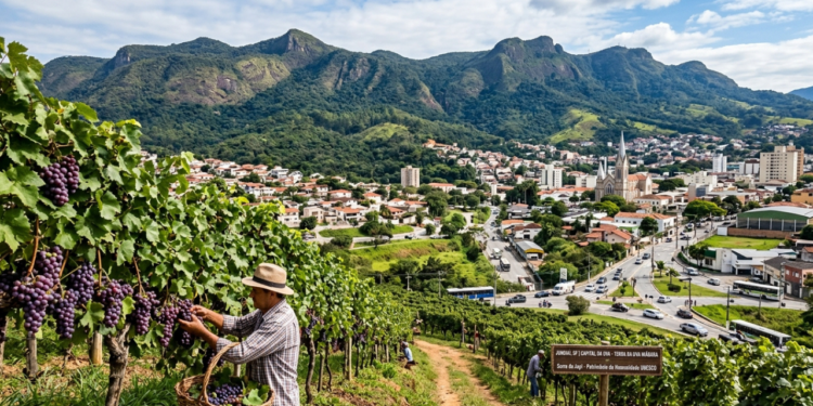 A 3ª melhor cidade para morar produz 30% da uva de São Paulo e tem uma serra tombada pela Unesco