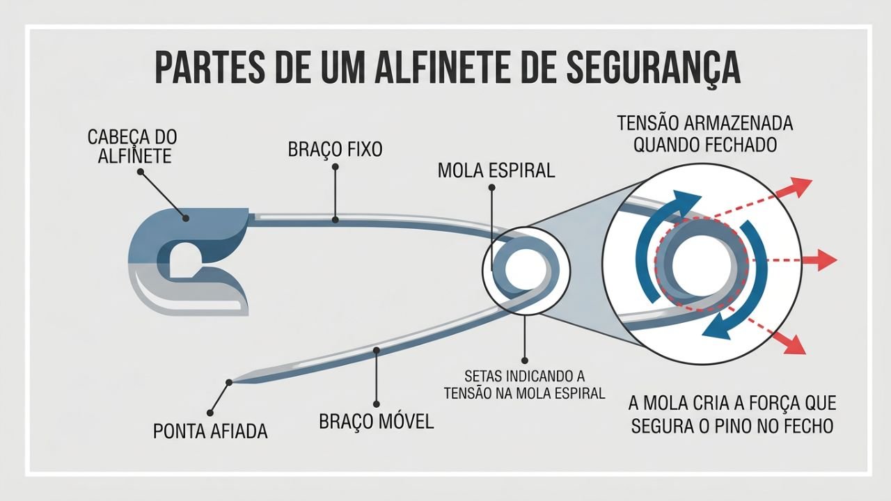 alfinete de segurança 