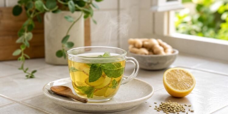 Beber chás digestivos ajuda bastante no desconforto estomacal, mas o benefício real para desinflamar o intestino só aparece se o consumo for diário e sem a adição de açúcar branco