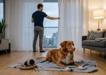 Como criar um ambiente mais calmo para evitar que o cachorro lata o dia inteiro