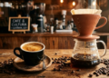 café coado ou expresso