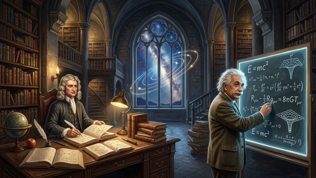 Albert Einstein, ao comentar ideias de Isaac Newton, disse: "Perdoe-me, Newton, mas você encontrou o único caminho possível para um homem de pensamento supremo na sua época."