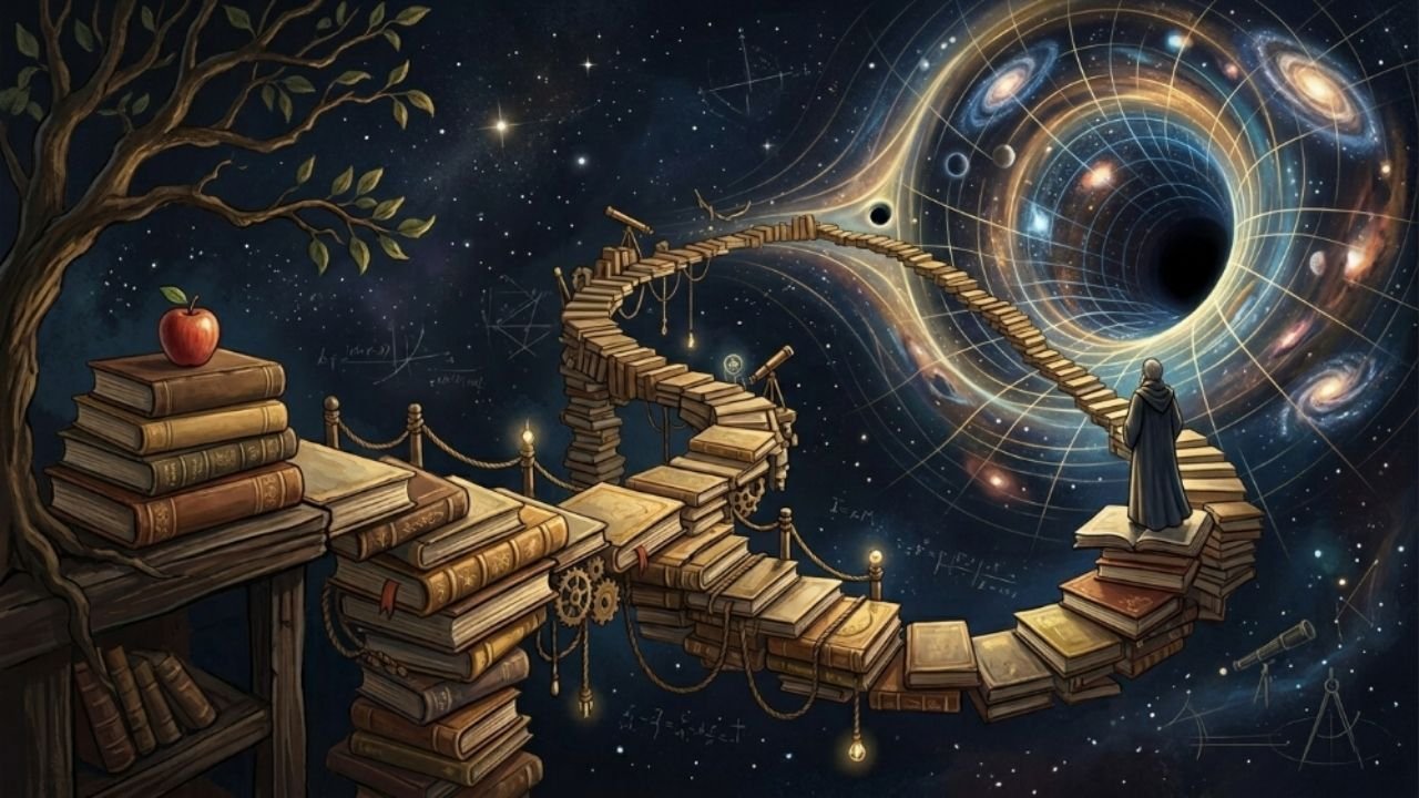 Albert Einstein, ao comentar ideias de Isaac Newton, disse: "Perdoe-me, Newton, mas você encontrou o único caminho possível para um homem de pensamento supremo na sua época."