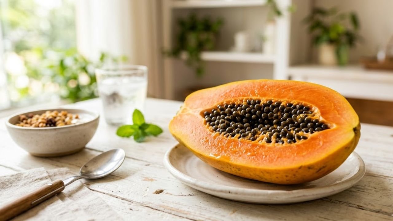 comer mamão todo dia
