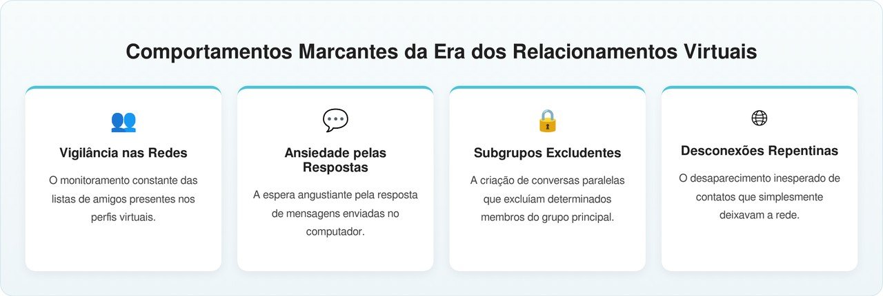 A psicologia diz que quem cresceu nos anos 90 não aprendeu a lidar com rejeição por maturidade precoce, mas porque viu amizades e pertencimentos mudarem junto com a chegada da vida online