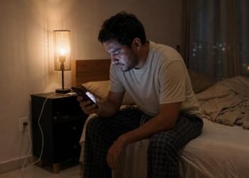 De acordo com estudos, o excesso de telas antes de dormir está criando uma geração de adultos com déficit crônico de atenção e memória de curto prazo fragmentada