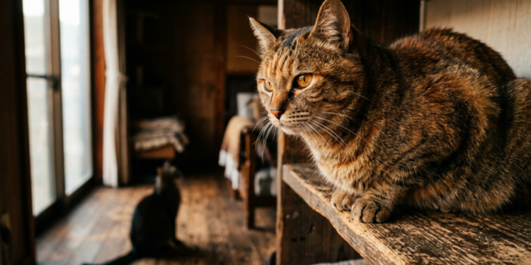 Os veterinários concordam: os gatos podem assumir papéis dominantes quando percebem que não há recursos suficientes