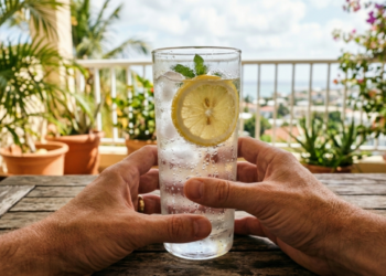 Os nutricionistas concordam: trocar o refrigerante por água com gás 7 dias por semana pode reduzir o consumo calórico ao fim do mês