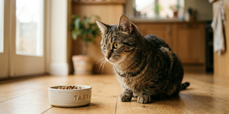 A quantidade ideal de ração seca por dia para gatos adultos, segundo especialistas