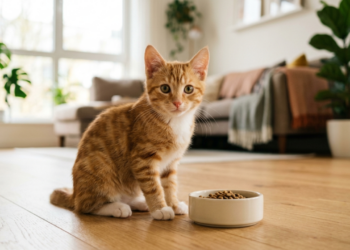 Quantas vezes o filhote de gato deve comer por dia para crescer bem, segundo especialistas