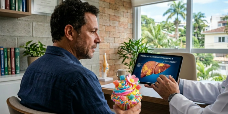 O que o açúcar faz no fígado e na saúde cardiovascular
