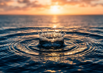 Frase do dia de Santa Teresa de Calcutá, “O que eu faço é uma gota no meio de um oceano. Mas sem ela, o oceano será menor”