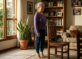 Os fisioterapeutas concordam: a partir dos 60 anos, o melhor exercício para melhorar o equilíbrio e evitar quedas é ficar na ponta dos pés com apoio