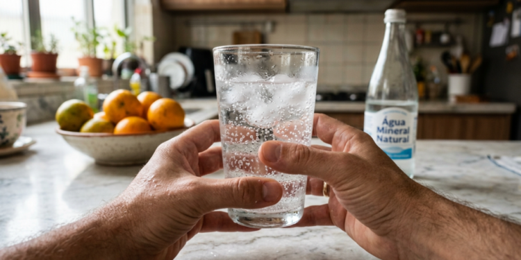 Beber água com gás pode causar esse desconforto