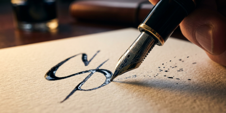Como uma pessoa impaciente escreve a letra S, de acordo com a grafologia
