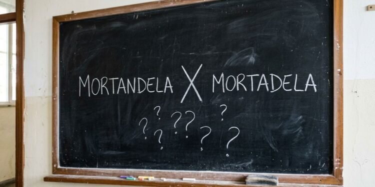 escrever mortadela corretamente