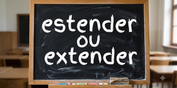 estender ou extender