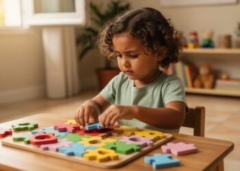 Estudos mostram que crianças que passavam horas montando quebra-cabeças sozinhas estavam fortalecendo o que hoje é conhecido como tolerância à frustração