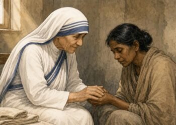 Frase do dia de Madre Teresa: nem todos nós conseguimos fazer grandes coisas, mas podemos fazer pequenas coisas com muito amor sincero