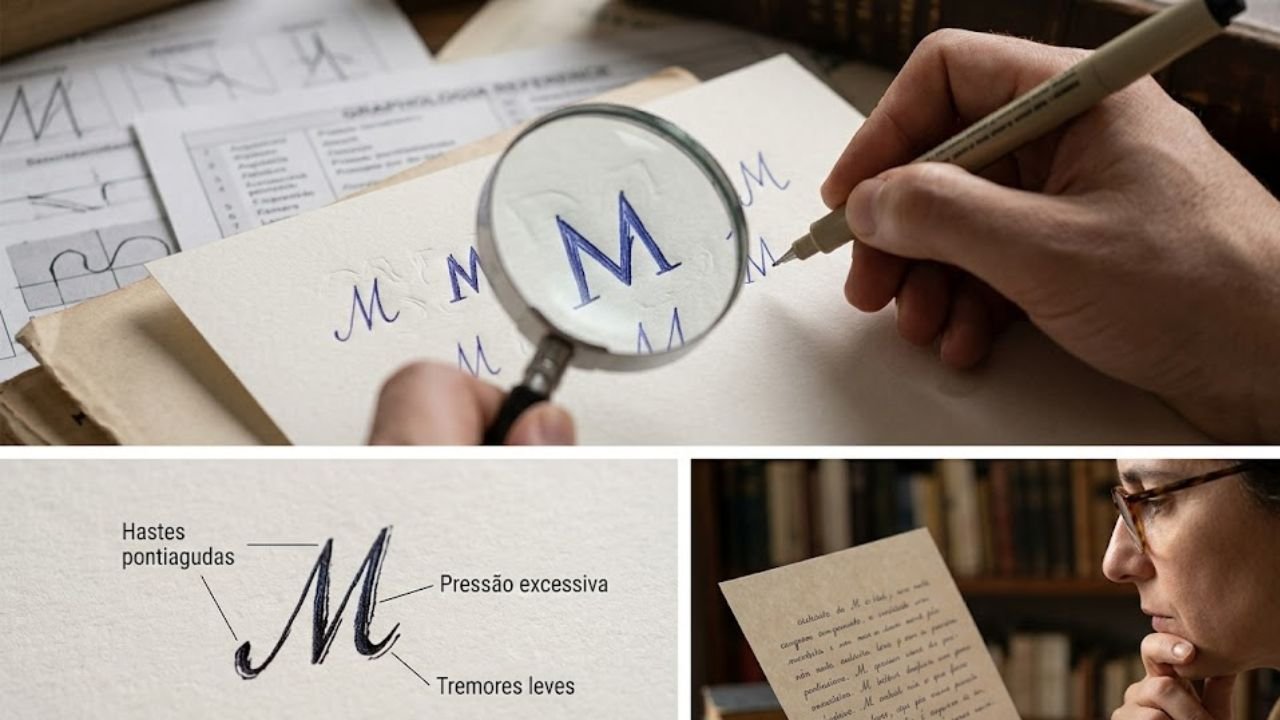 grafologia da letra M