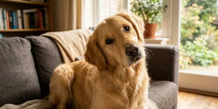 O que significa quando o cachorro inclina a cabeça quando você fala com ele
