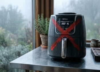 ingredientes proibidos usar na air fryer