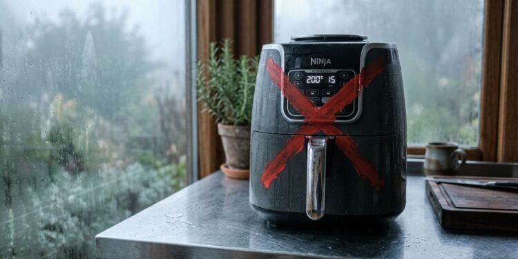 ingredientes proibidos usar na air fryer