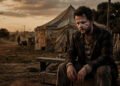 Selton Mello como Benjamin, o palhaço Pangaré, em cena melancólica do filme O Palhaço