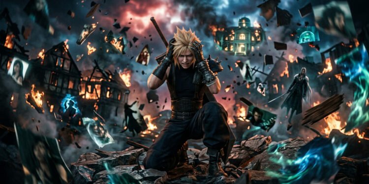 No jogo Final Fantasy VII, Cloud mostra como algumas identidades são construídas não a partir de quem a pessoa é, mas do que ela precisou inventar para continuar suportando a própria dor