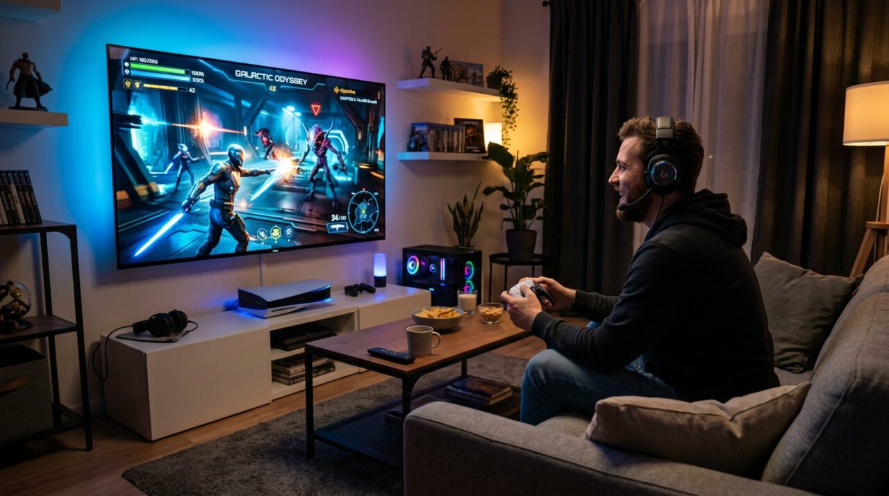 Adultos entre 30 e 40 anos que continuam jogando videogames estão construindo algo cujos benefícios só verão aos 70 anos