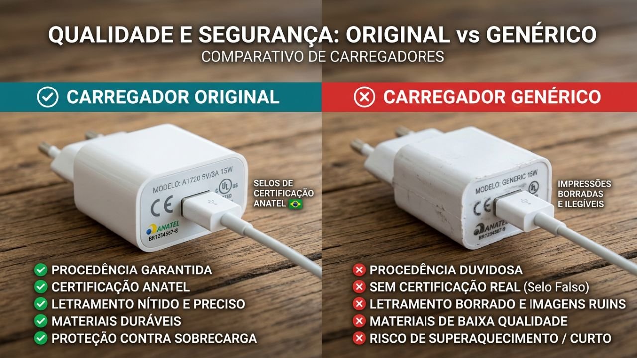 números do carregador celular