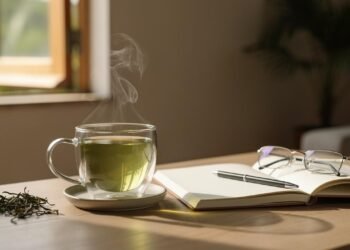 O que o chá verde faz no cérebro e no metabolismo