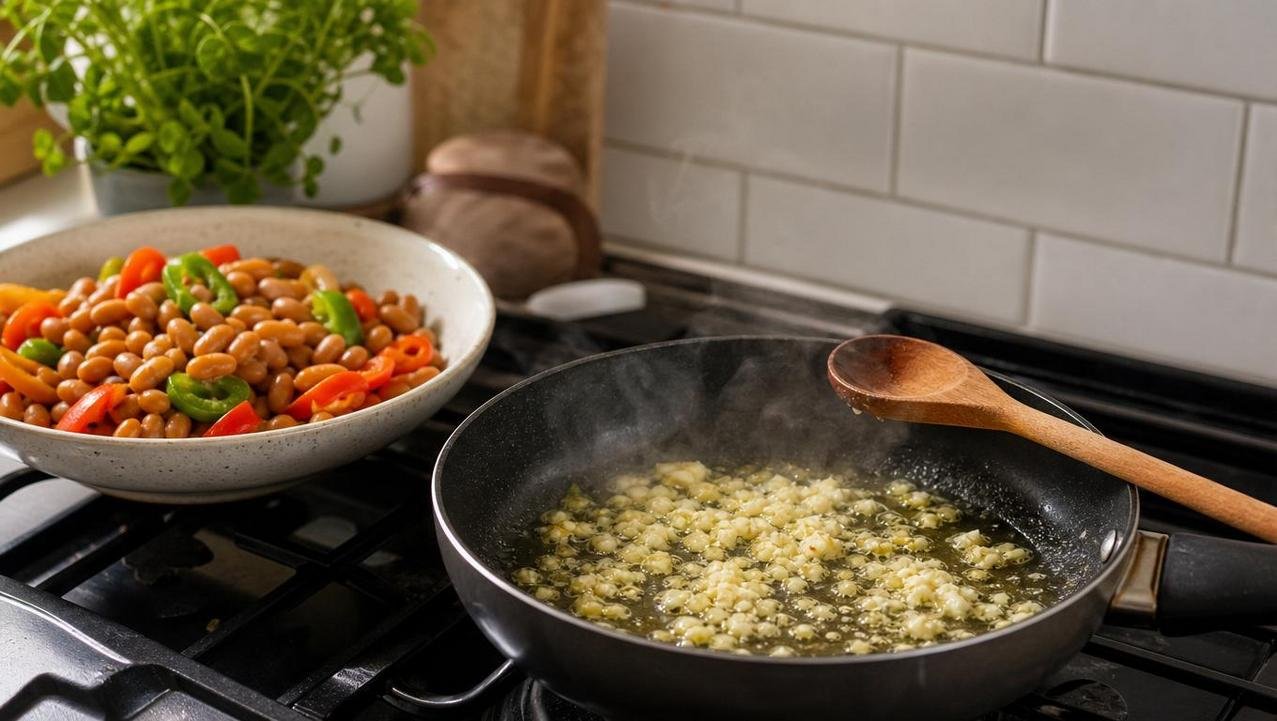 O uso culinário regular do alho favorece constância sem exageros.