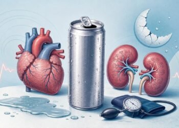 O que o energético consumido diariamente faz no coração e nos rins