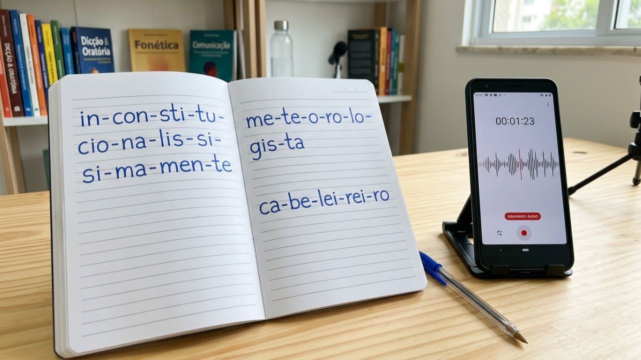 palavras que travam a fala