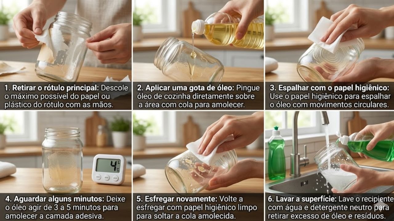 tirar cola de rótulos