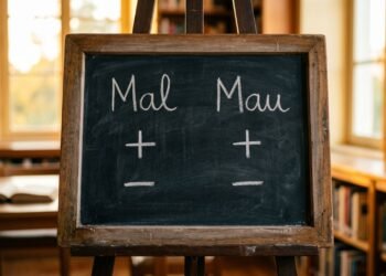 uso de mal ou mau