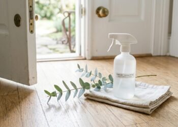 Borrifar vinagre na entrada de uma casa: para que serve e por que é recomendado