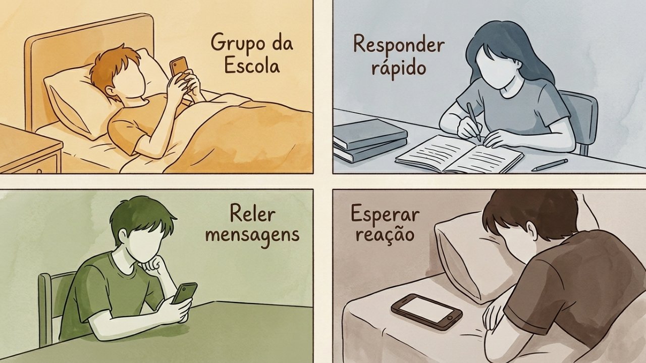 A psicologia aponta que quem nasceu em 2007 não checa mensagens o tempo todo por pura ansiedade: essa geração entrou na adolescência quando presença digital virou sinal de pertencimento