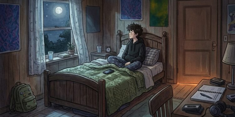 A psicologia aponta que o sono de adolescentes nascidos entre 2005 e 2015 não atrasa apenas por vício em tela: muitos usam a noite como o único espaço mental sem cobrança