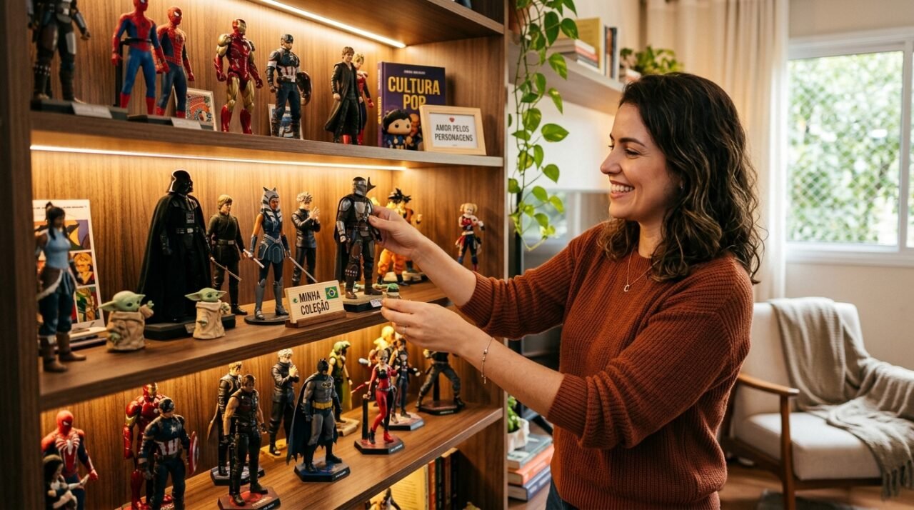 colecionar bonecos de brinquedo