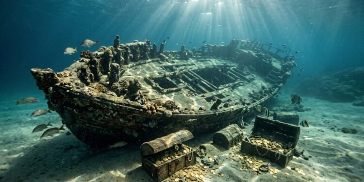 Após 300 anos é descoberto possível naufrágio português com tesouro de 138 milhões de dólares