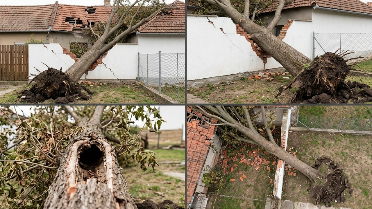 Se a árvore do vizinho cai no seu quintal, quem tem que limpar? Eis o que saber