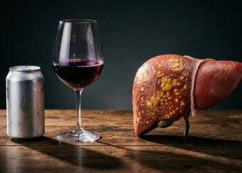 Quantas cervejas ou taças de vinho tenho maiores chances de desenvolver fígado gorduroso