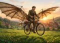 bicicleta voadora