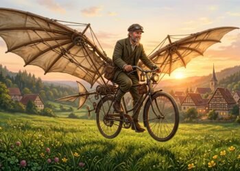 bicicleta voadora
