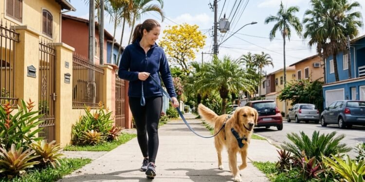 Quantas vezes por dia um cachorro deve passear para garantir a saúde e o bem-estar animal