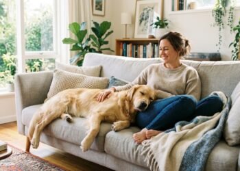 O sinal silencioso que mostra o quanto seu cachorro se sente seguro e feliz ao seu lado