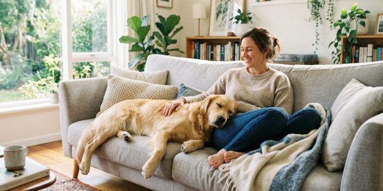 O sinal silencioso que mostra o quanto seu cachorro se sente seguro e feliz ao seu lado